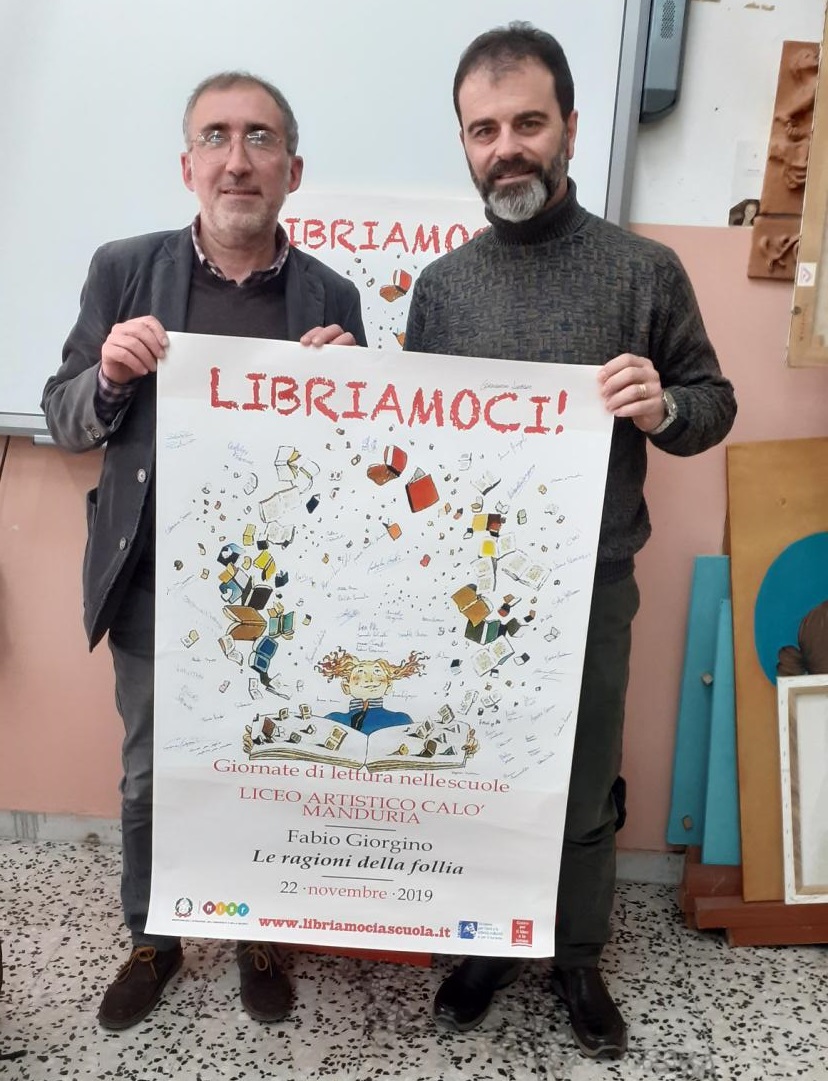 Libriamoci: giornate di lettura nelle scuole Manduria 22 novembre 2019