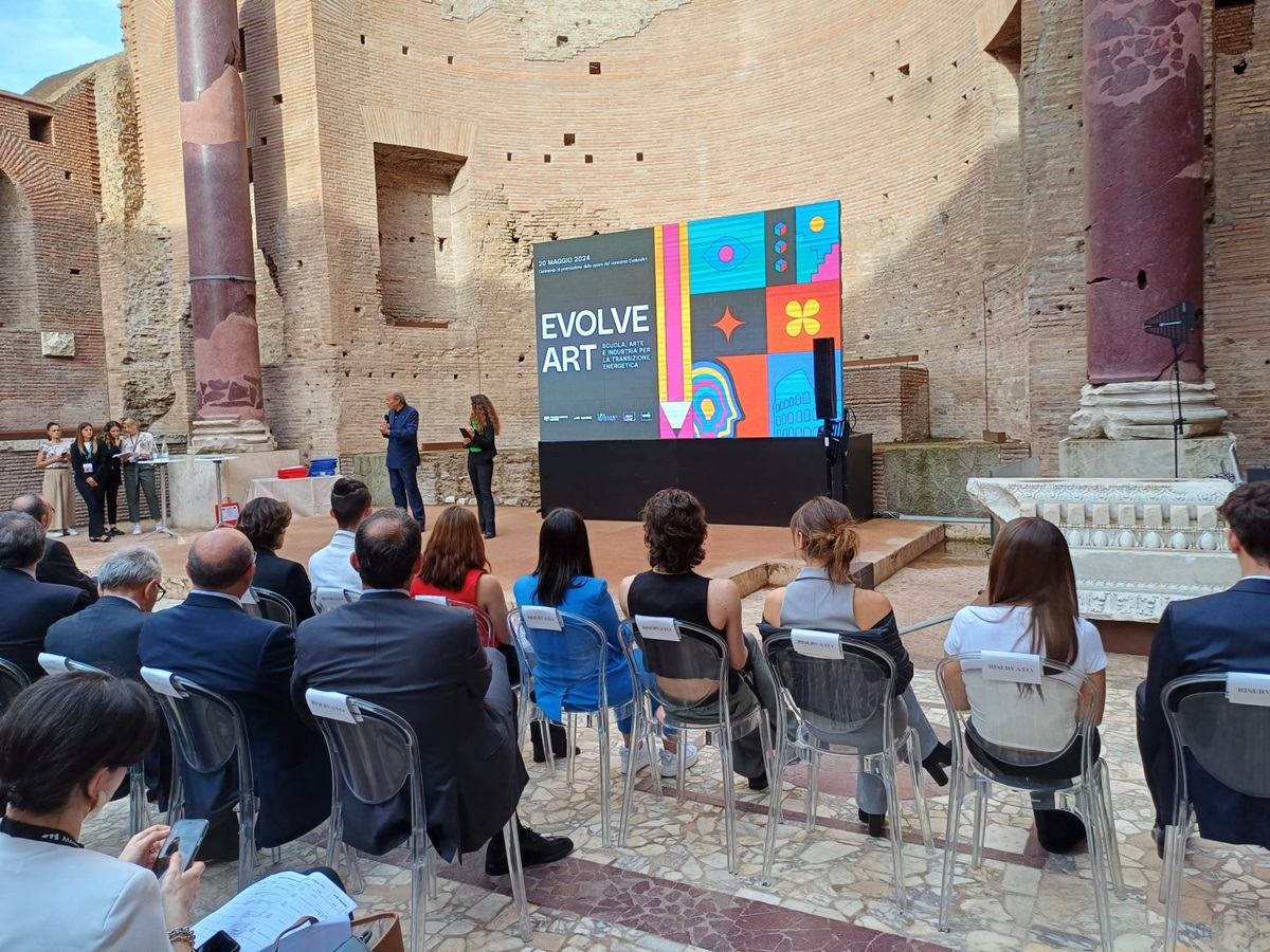 2024 05 20 Premiazione del Concorso EvolveArt - Tempio di Venere al Parco archeologico del Colosseo ROMA