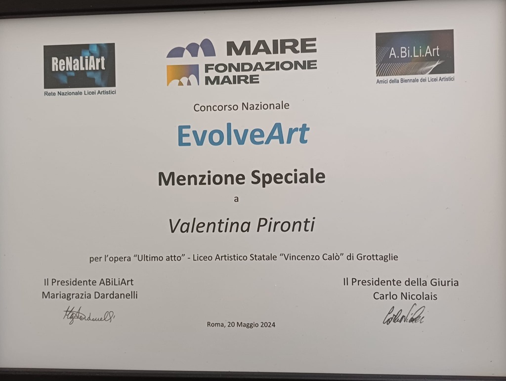 2024 05 20  Concorso EvolveArt elaborato D.Fella