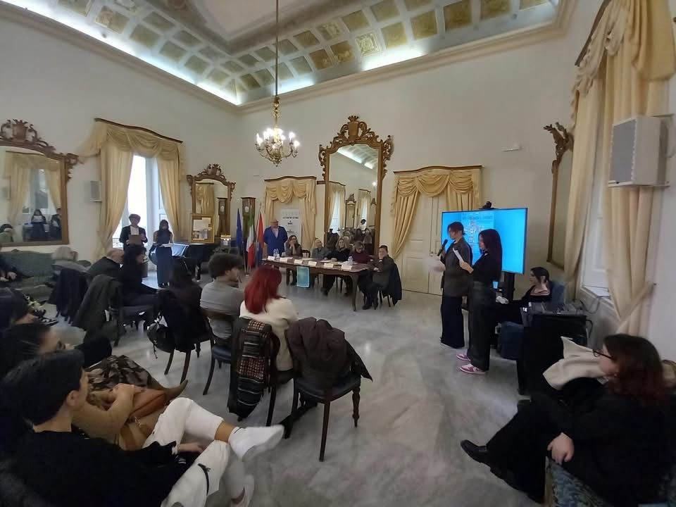 2025 02 07 arte spiritualita evento Salone degli Specchi Comune di Taranto