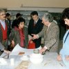 Visita della dottssa Nora Habed Sarra - La dott.ssa Nora Habed Sarra, Primo Segretario dell’Ambasciata del Nicaragua presso la Santa Sede e il dott. Elio Di Odoardo del MOLISV di Roma, visitano la scuola. Gli ospiti nell’aula di formatura e stampatura.Scarica il file